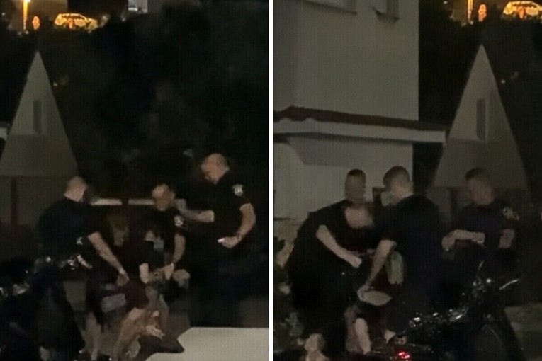 U Splitu pretukao mladića i slomio zub policajcu. Policajci ga iscipelarili