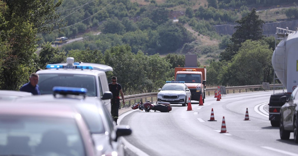 U nesreći u Splitu poginuo motociklist