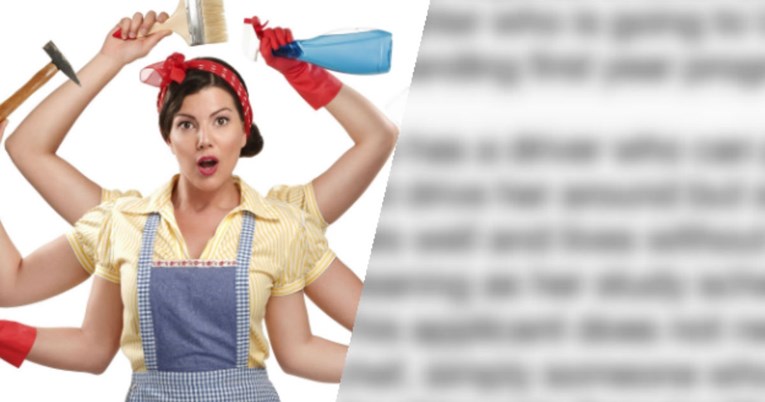 Roditelji objavili oglas kojim traže dadilju i kuhara za 18-godišnju kćer