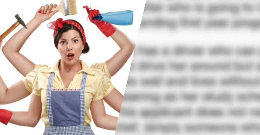 Roditelji objavili oglas kojim traže dadilju i kuhara za 18-godišnju kćer