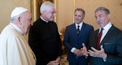 Papa primio u audijenciju Sylvestera Stallonea