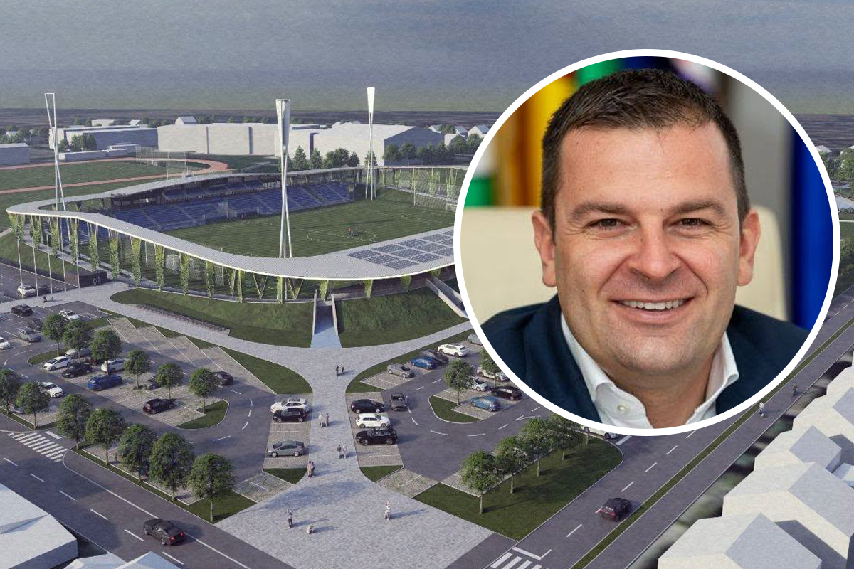 Hrebak objavio fotografije bjelovarskog stadiona: Najvažnije, već se gradi!