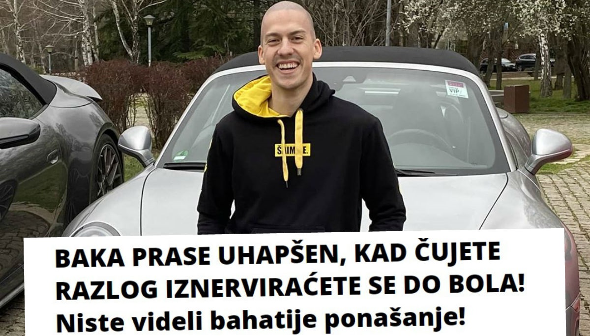 Baka Prase priveden u policiju