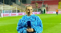 Bosanska Diletta Leotta privukla pažnju jaknom u kojoj je izvještavala s utakmice