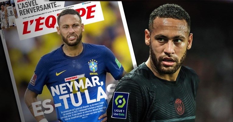 L'Equipe naslovnicom napao Neymara. Bivši PSG-ovac: Neymarove izjave su užasne