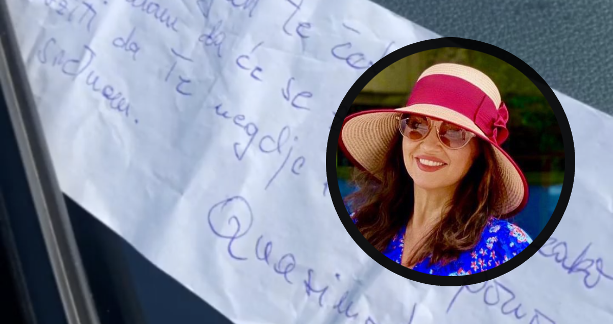 Ninu Badrić oduševila poruka ispod brisača u Splitu: "Još ima originalnih frajera"