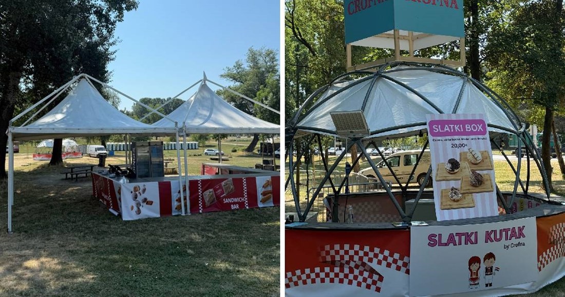 VIDEO Na Bundeku se ori Neću izdat ja i Vjetre s dinare, postavljeni su štandovi