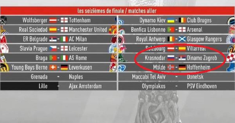 L'Equipe u prijenosu uživo Dinamo predstavio kao srpski klub
