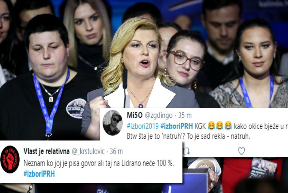 Ljudi se sprdaju s Kolindinim govorom: "Onaj tko ga je pisao na Lidrano neće"