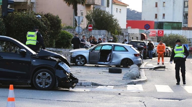 FOTO Sudar u Splitu, teško ozlijeđeno dvoje ljudi. Jedno od njih je dijete