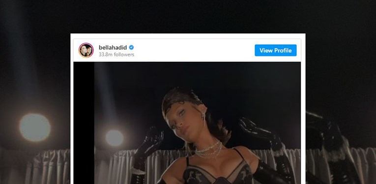 Bella Hadid objavila vrući video u donjem rublju, gej model poručio: Sad sam hetero
