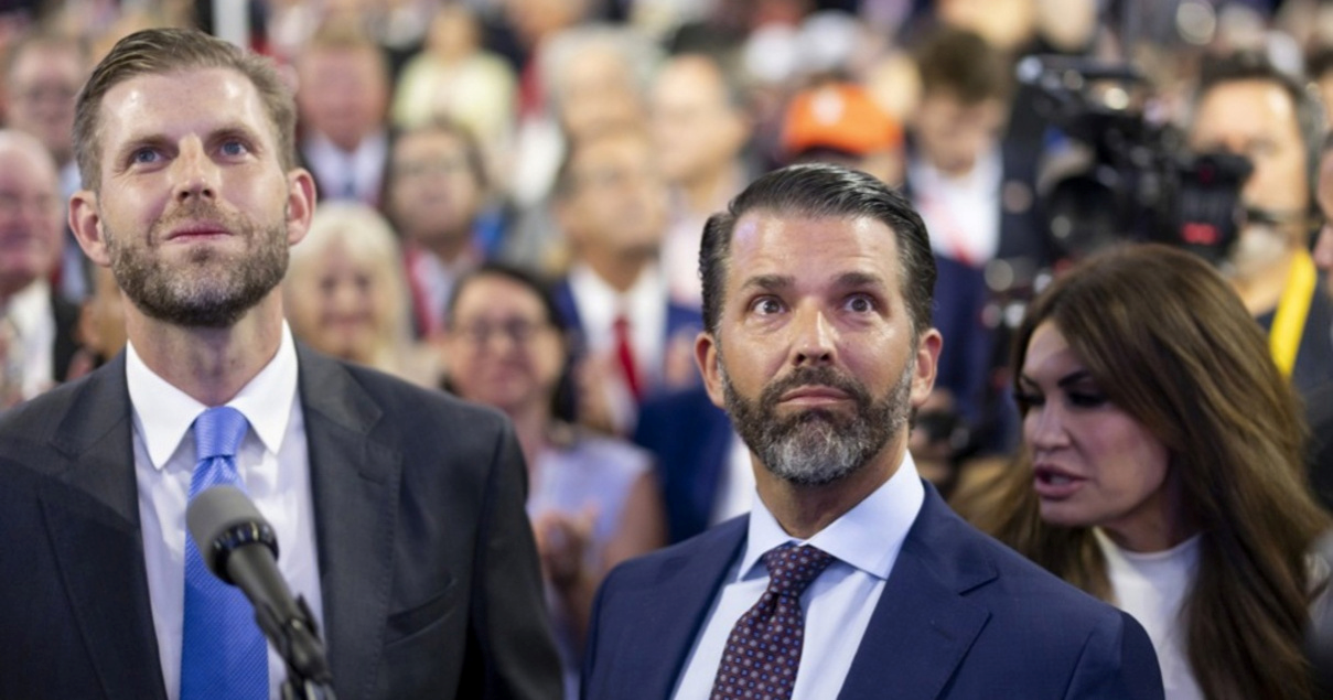 Trumpove sinove optužuju da zarađuju na ratu koji je pokrenuo njihov otac