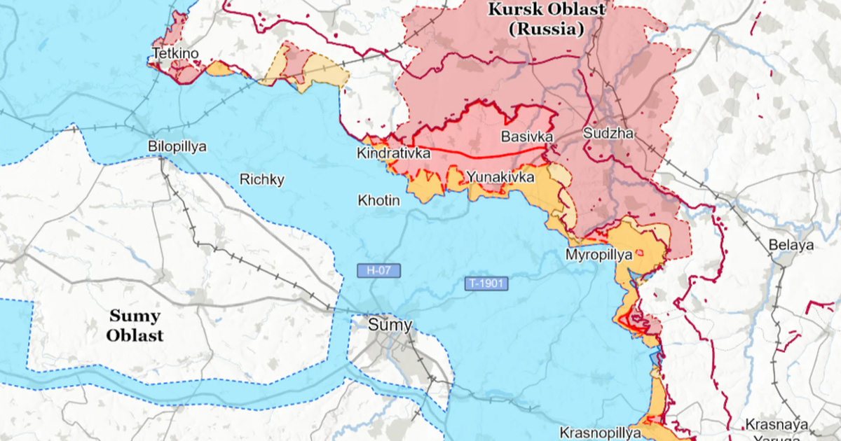 Ukrajina gradi golemu obrambenu liniju vidljivu iz svemira