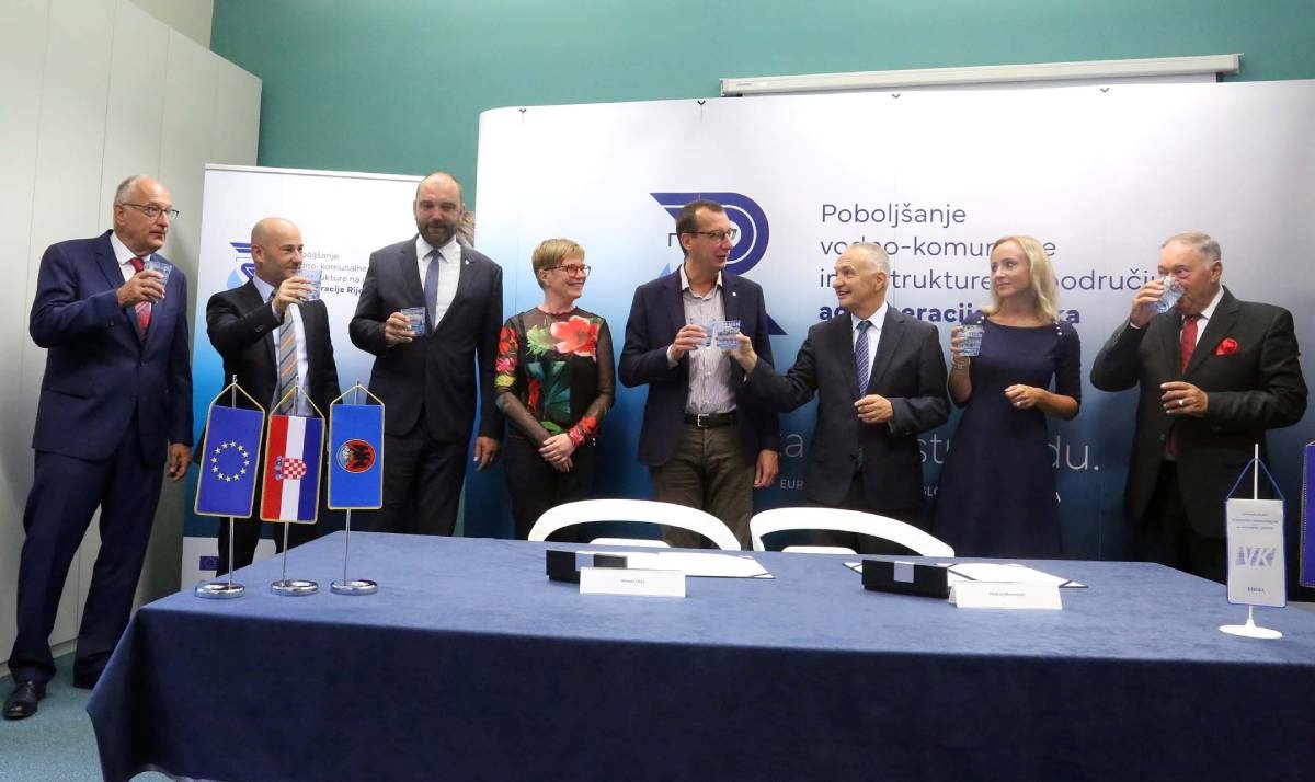U Rijeci potpisan ugovor o vodno-komunalnim radovima vrijedan 206 milijuna kuna