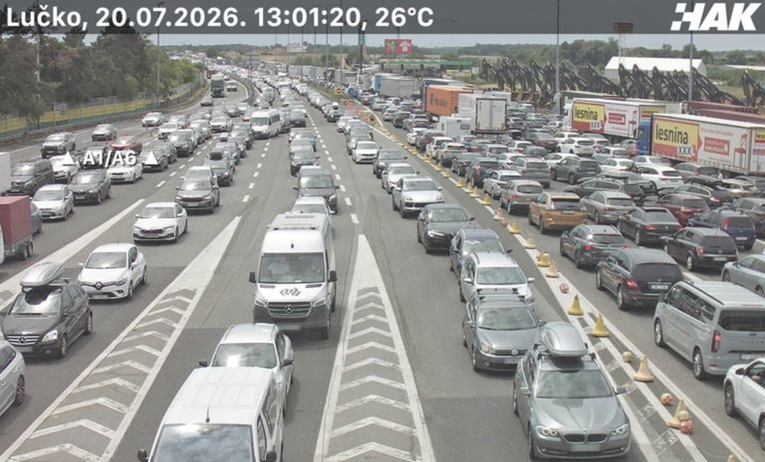 FOTO Nove gužve na autocestama
