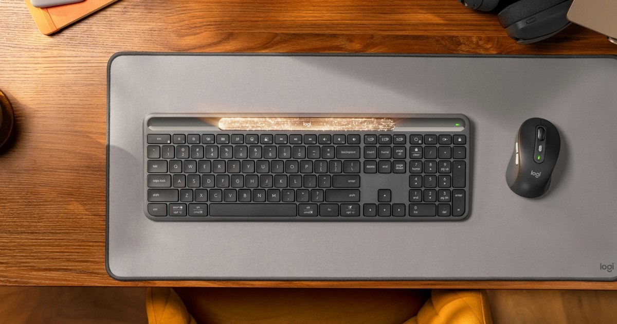 Nova Logitech tipkovnica - zaboravite na kabel, puni se bilo kojim svjetlom