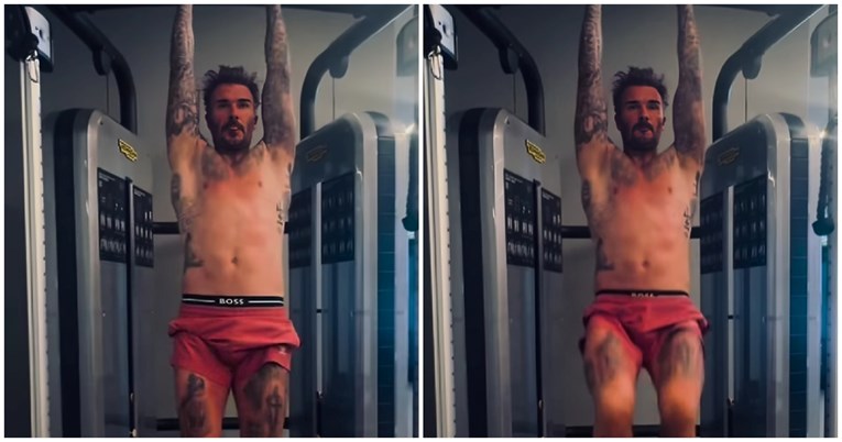 David Beckham objavio snimku vježbanja, ljudi pišu: "Ne želim da moja žena ovo vidi" 