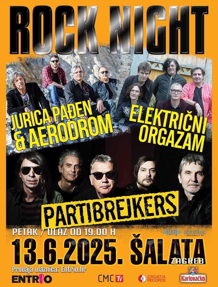 Rock spektakl na zagrebačkoj Šalati. Nastupaju ikone Novog vala