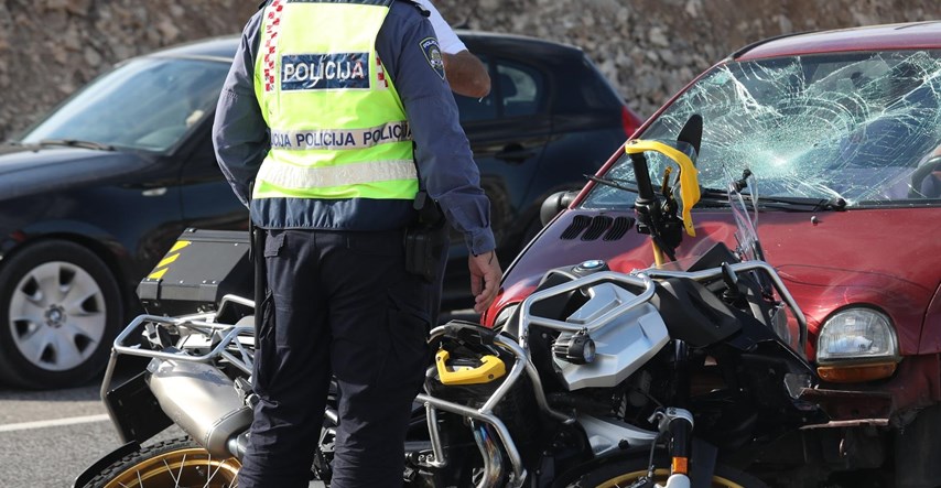 Teška nesreća kod Knina, poginuo motociklist