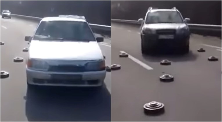 VIDEO Širi se snimka automobila koji navodno pokraj Kijeva voze kroz minsko polje