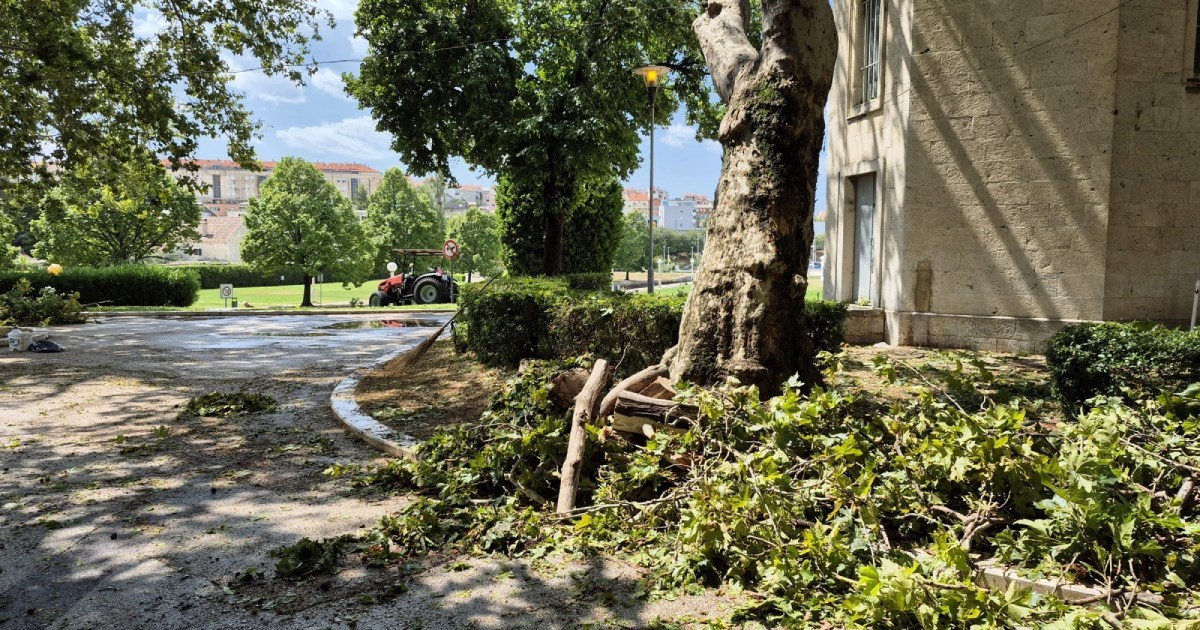 Snažno nevrijeme zahvatilo i Solin, nastala velika materijalna šteta