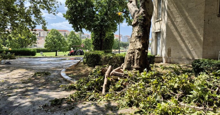 Snažno nevrijeme zahvatilo i Solin, nastala velika materijalna šteta