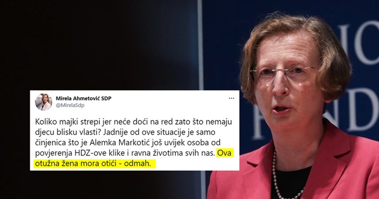 Reakcije na priznanje Alemke Markotić: "Ova otužna žena mora otići - odmah"