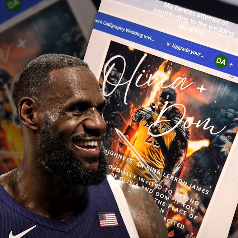 Fan pozvao LeBrona na vjenčanje u Italiju, urnebesna pozivnica postala viralna