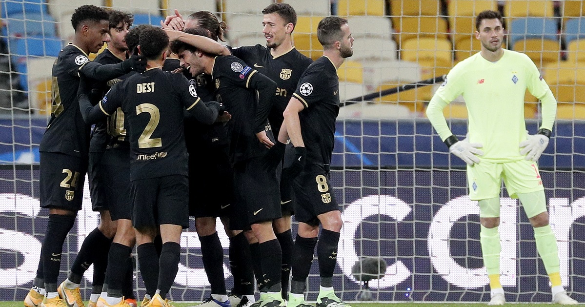 DINAMO KIJEV - BARCELONA 0:4 Katalonci uvjerljivi u nikad viđenom sastavu bez Messija