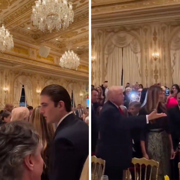 Širi se snimka Barrona Trumpa s večere za Dan zahvalnosti - i svi komentiraju isto
