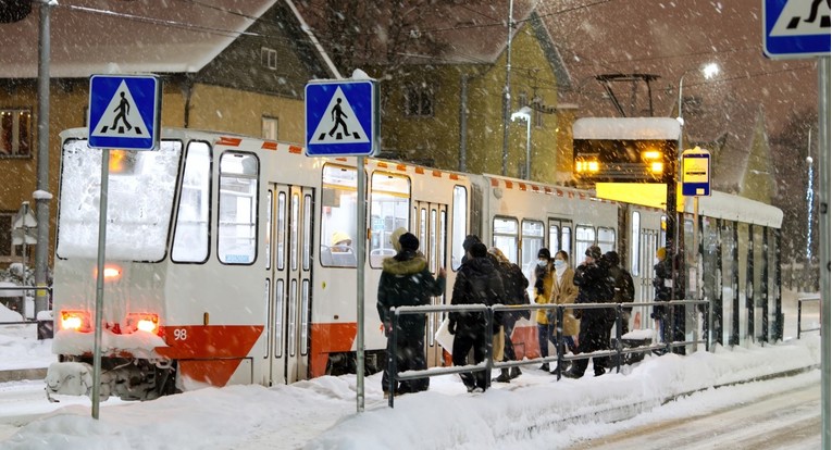 Snježna oluja u Estoniji, deseci tisuća ljudi ostali bez struje