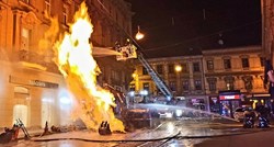 FOTO Vatrogasci objavili fotografije velikog požara u centru Zagreba