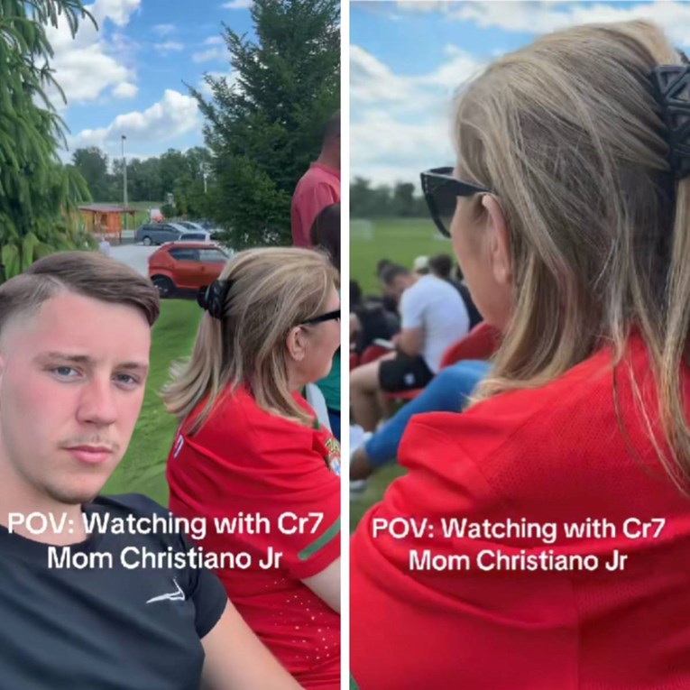 Dečko iz Hrvatske snimio video s Ronaldovom mamom i postao viralan