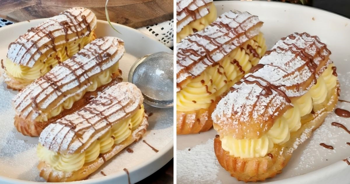 Prve eklere naše čitateljice svi su pohvalili, radila ih je po ovom receptu