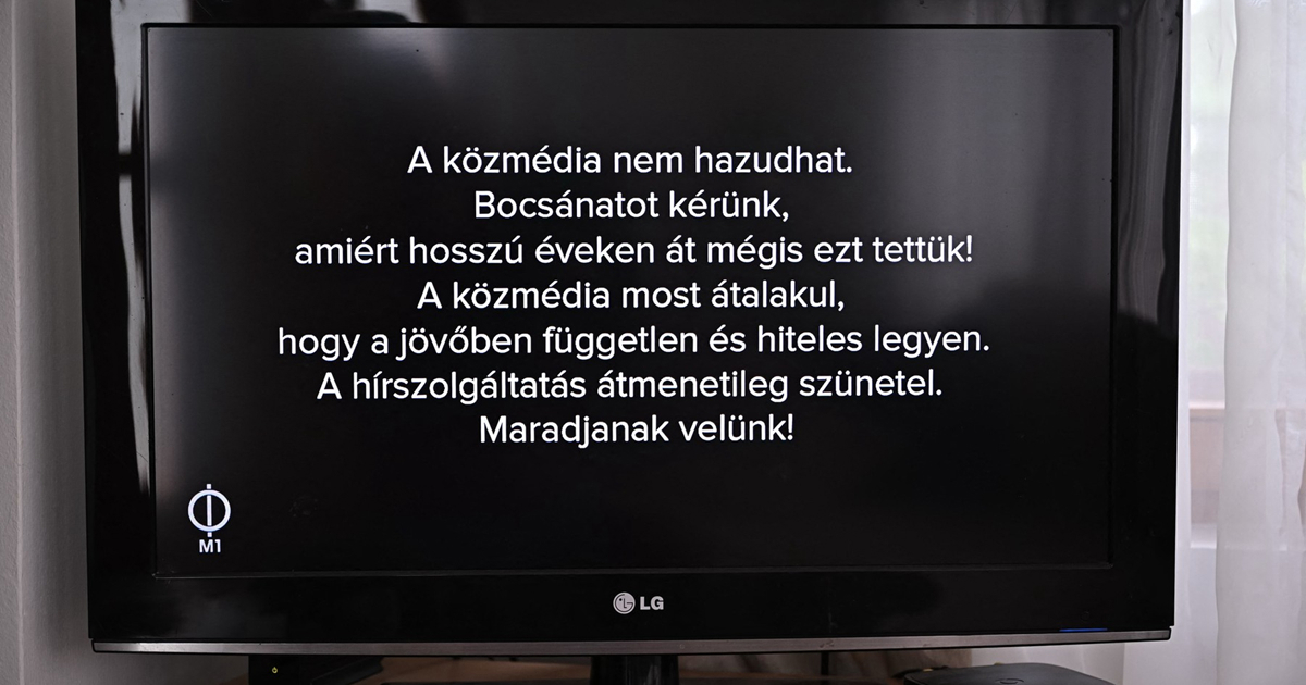 Mađarska državna TV obustavila informativni program