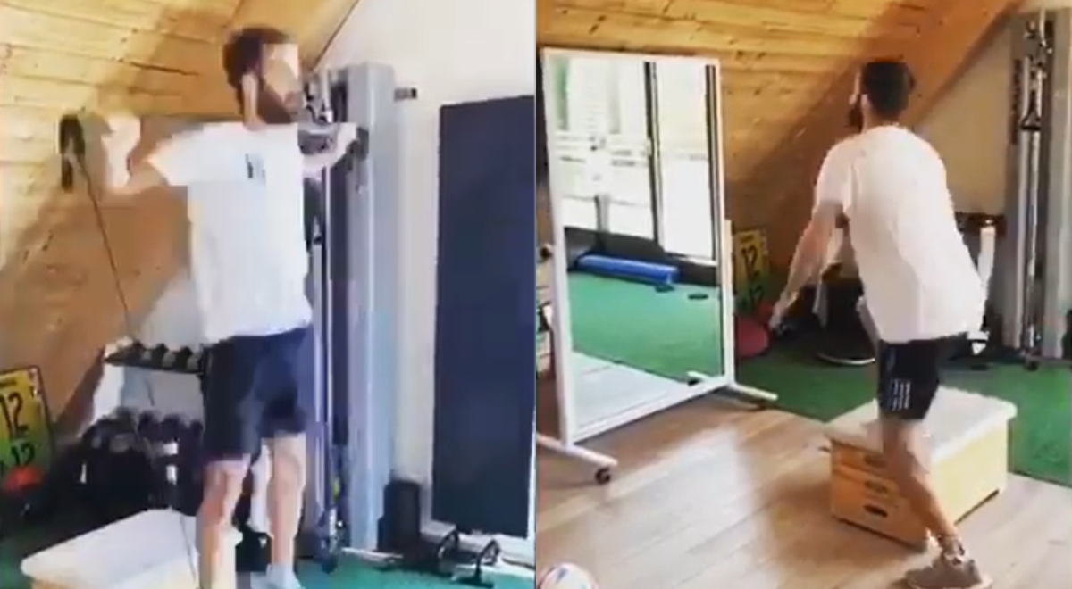 Pogledajte kako se Pjanić snašao u karanteni. Ovako izgleda njegov trening
