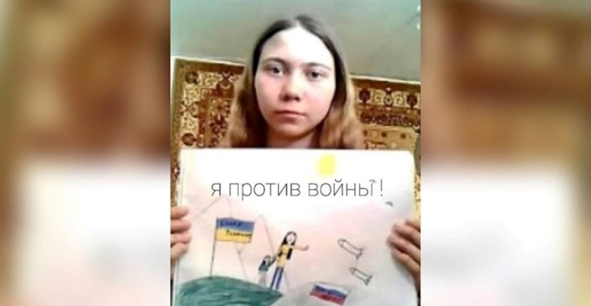 Rus čija je kći nacrtala proturatnu sliku osuđen na dvije godine zatvora