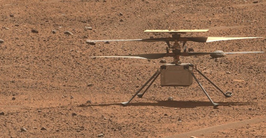 Mali NASA-in helikopter poslao posljednju poruku s Marsa