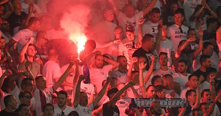 Žestoka kazna za Hajduk zbog događanja na derbiju s Dinamom