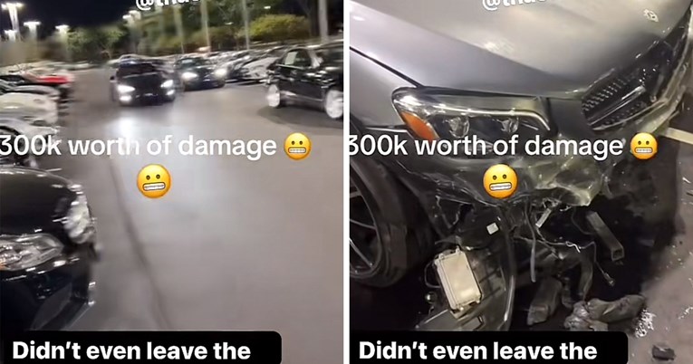VIDEO 18-godišnjak isprobao Teslino ubrzanje i pokosio parkirane automobile