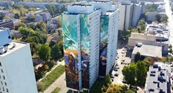 Witcher u Poljskoj je najveći mural na svijetu. Inspiriran je slikom iz 1818. godine