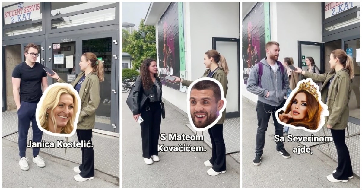 Pitali smo mlade Hrvate s kojom poznatom osobom bi izašli na spoj. Evo odgovora