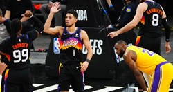 NBA prvaci Lakersi ispali na početku doigravanja. Fenomenalni Booker srušio LeBrona