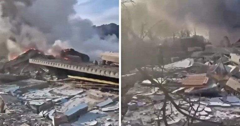 VIDEO Ukrajina objavila snimku zračnog napada na školu u Mikolajivu