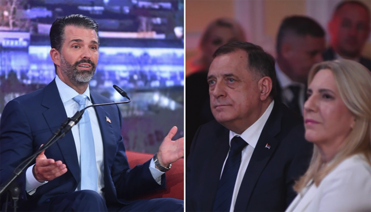 DW: Skupi dolazak Trumpa Jr. je pokušaj povratka Dodika na svjetsku scenu