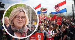 Benčić s prosvjeda poručila: Hrvatska može biti bolja zemlja