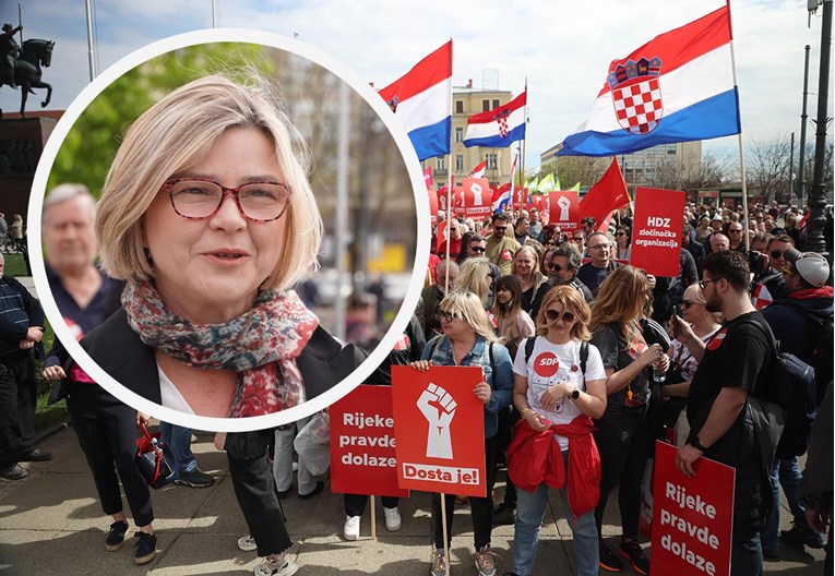 Benčić s prosvjeda poručila: Hrvatska može biti bolja zemlja