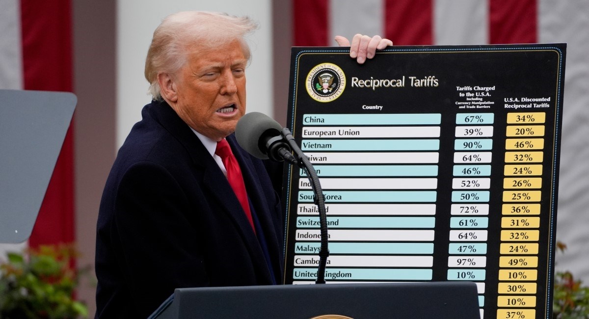 Što zapravo piše na plakatu koji je Trump držao u rukama?