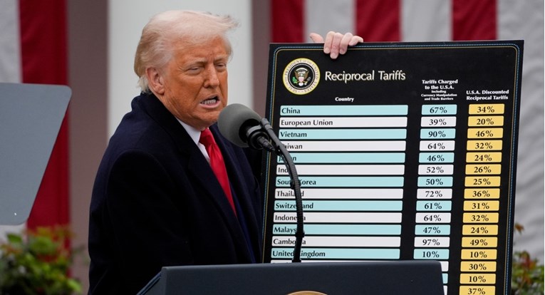 Što zapravo piše na plakatu koji je Trump držao u rukama?