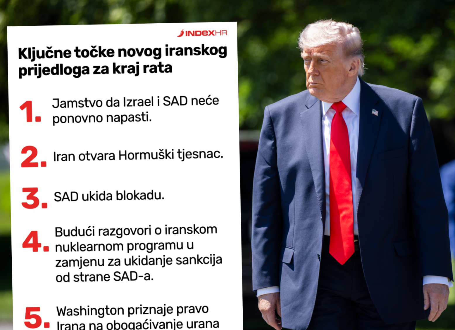 Ovo je novi iranski prijedlog Trumpu. On: Traže stvari na koje ne mogu pristati